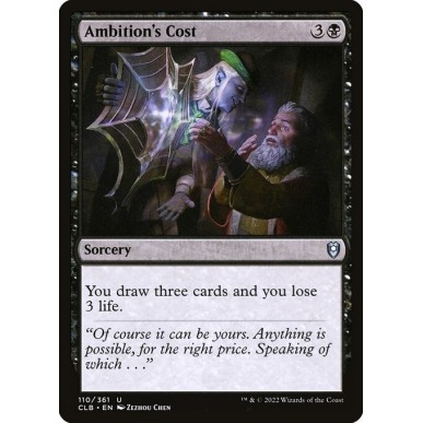 Ambition's Cost