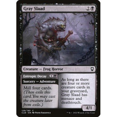Gray Slaad // Entropic Decay