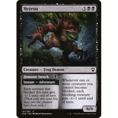 Hezrou // Demonic Stench