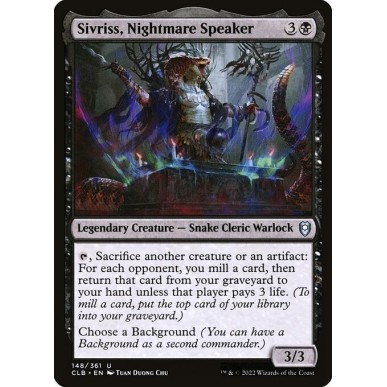 Sivriss, Nightmare Speaker