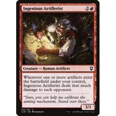 Ingenious Artillerist