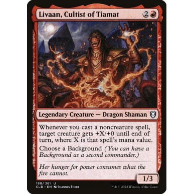 Livaan, Cultista di Tiamat