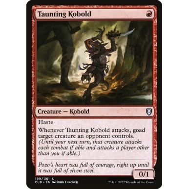 Taunting Kobold