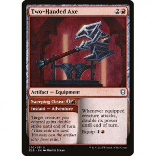 Two-Handed Axe // Sweeping...