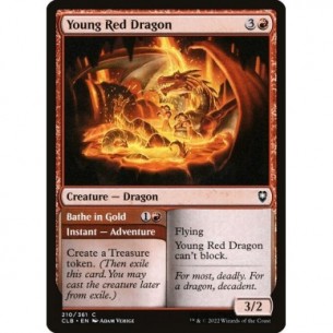 Young Red Dragon // Bathe...