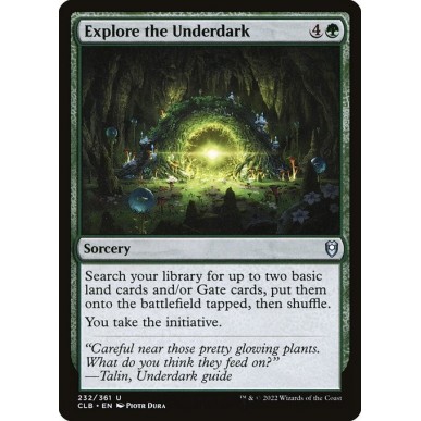 Esplorare l'Underdark