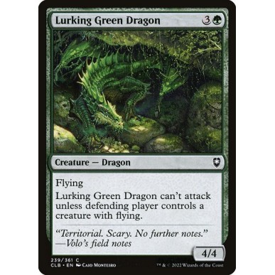 Lurking Green Dragon