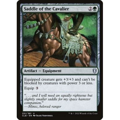 Saddle of the Cavalier