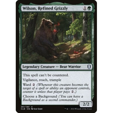 Wilson, Grizzly Raffinato