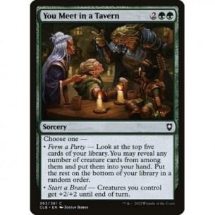 You Meet in a Tavern
