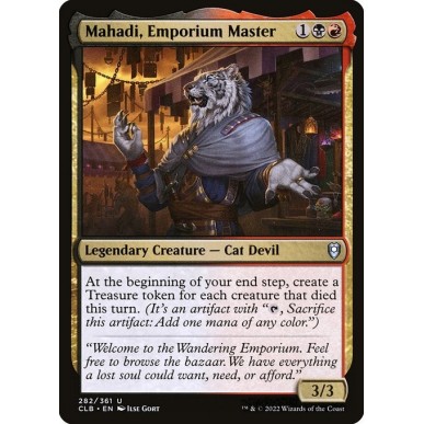 Mahadi, Padrone dell'Emporio