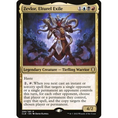 Zevlor, Esule di Elturel