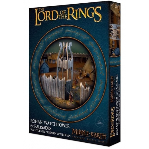 The Lord Of The Rings - Rohan Watchtower & Palisades The Lord Of The Rings