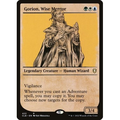 Gorion, Saggio Mentore