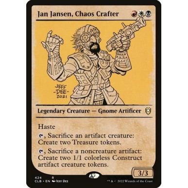 Jan Jansen, Artigiano del Caos