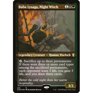 Baba Lysaga, Night Witch