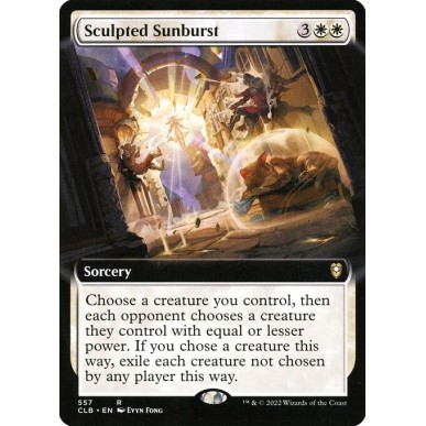 Sculpted Sunburst