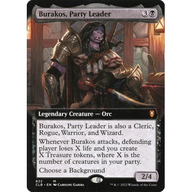 Burakos, Party Leader