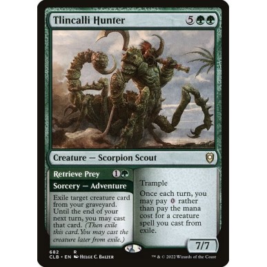 Tlincalli Hunter // Retrieve Prey