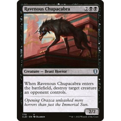 Ravenous Chupacabra