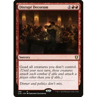 Disrupt Decorum