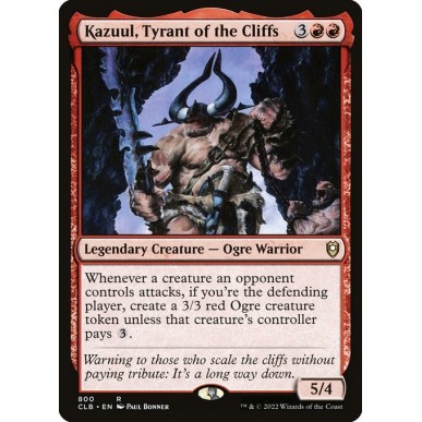 Kazuul, Tiranno dei Dirupi