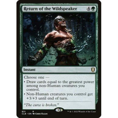 Return of the Wildspeaker