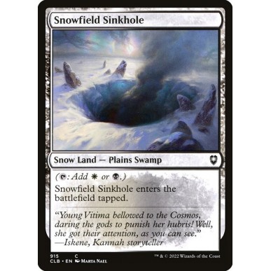 Snowfield Sinkhole