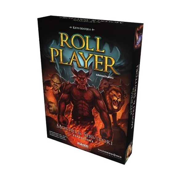 Roll Player - Mostri & Servitori (Espansione) Giochi per Esperti
