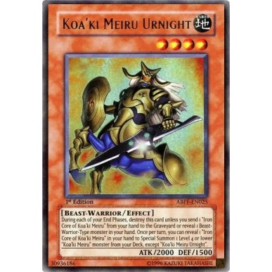 Koa'ki Meiru Urnight (V.1 - Ultra Rare)