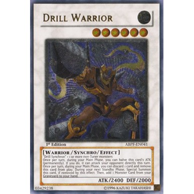 Drill Warrior (V.2 - Ultimate Rare)