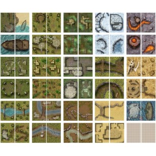 Big Book of Battle Mats - Wrecks & Ruins 2