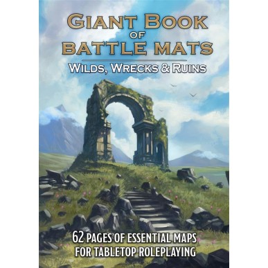 Giant Book of Battle Mats - Wilds,...
