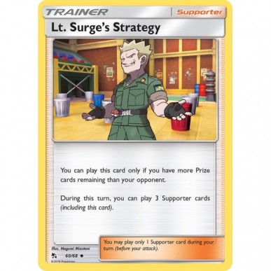 Lt. Surge's Strategy