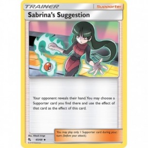 Sabrina's Suggestion