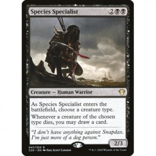 Specialista della Specie