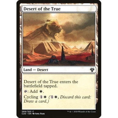 Desert of the True
