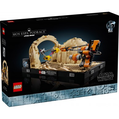 LEGO Star Wars - 75380 - Diorama Gara degli Sgusci su Mos Espa