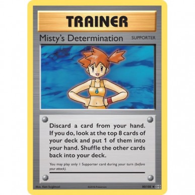 Misty's Determination