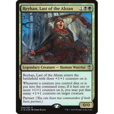 Reyhan, Ultima degli Abzan