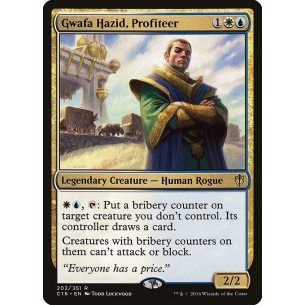 Gwafa Hazid, Profittatore