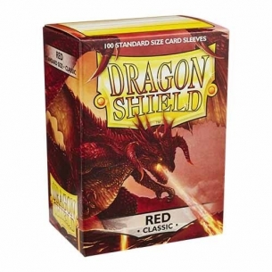 Standard - Classic Red (100 Bustine) - Dragon Shield Bustine Protettive