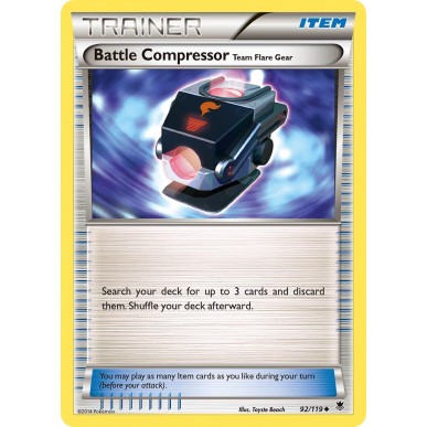 Battle Compressor Team Flare Gear