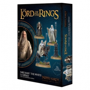 The Lord Of The Rings - Saruman Il Bianco E Grima The Lord Of The Rings