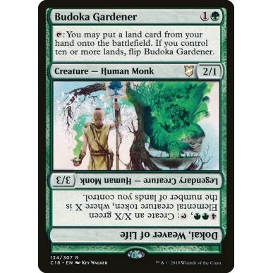 Budoka Gardener // Dokai, Weaver of Life