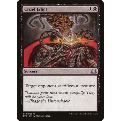 Cruel Edict