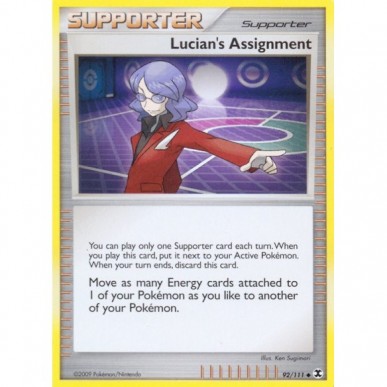 Lucian's Assignment