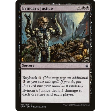 Evincar's Justice