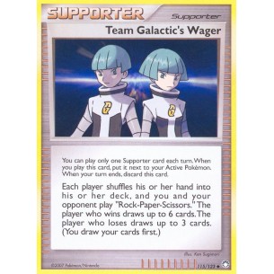Team Galactic's Wager