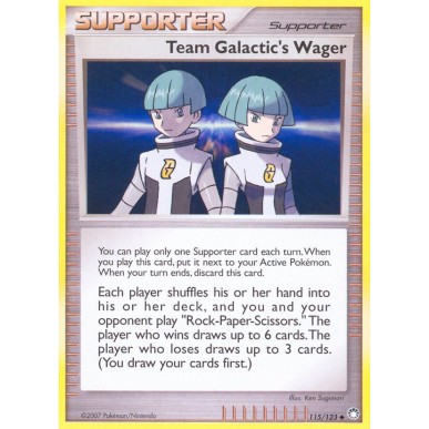 Team Galactic's Wager